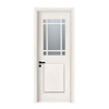 Factory Wholesale In-Stock Frosted Glass Interior Wood Doors For Global Distributors