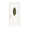 Decorative Glass Steel Interior Door White Embossed Steel Room Door Wholesale Manufacturer