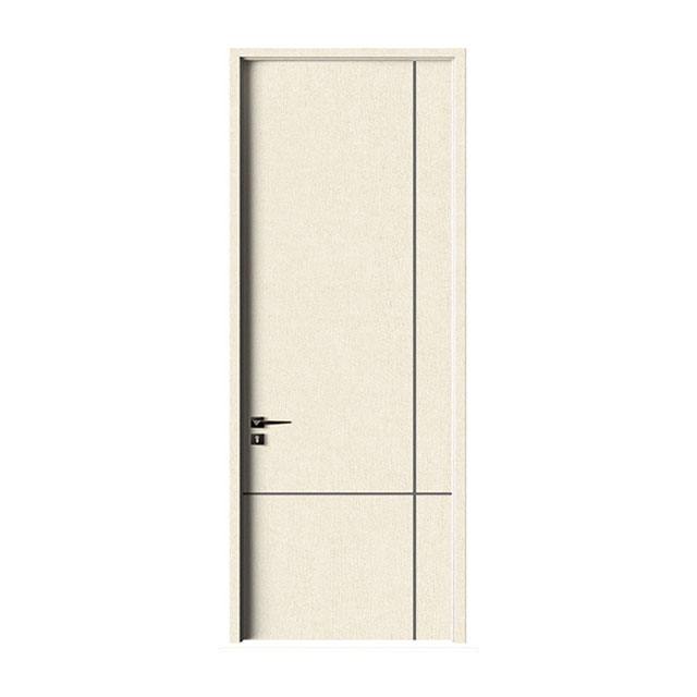 Melamine MDF Moulded Door Residential Apartment Interior Door Factory Direct Supply