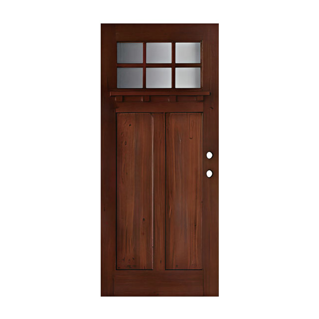 Solid Wood Door Withe Glass Manufacturer One Stop Custom Door Solution