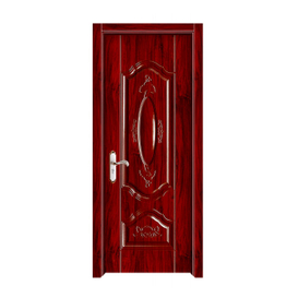 Wholesale Classic Floral Embossed Steel Wooden Door Bulk Supply For Residential & Hotel Renovation Projects