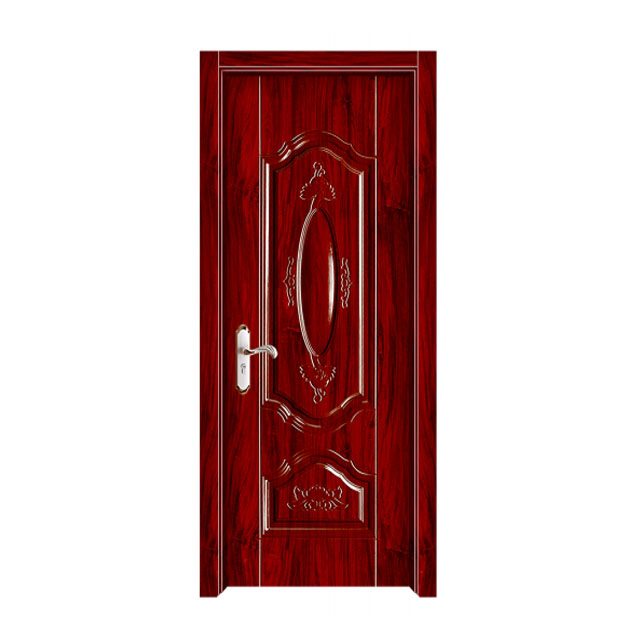 Wholesale Classic Floral Embossed Steel Wooden Door Bulk Supply For Residential & Hotel Renovation Projects