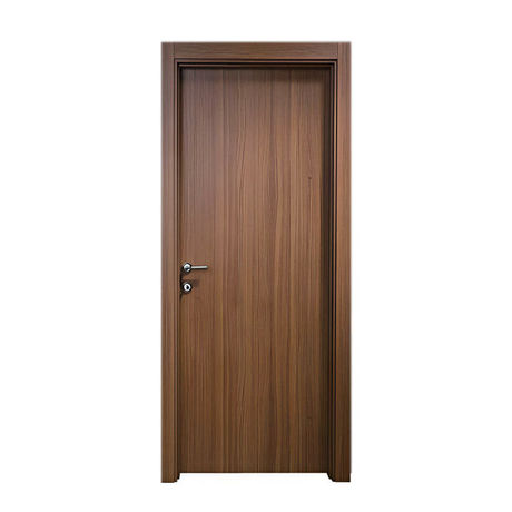 Veneer Fire Resistant Wooden Door Custom Size Fireproof Interior Wooden Door Factory Supply