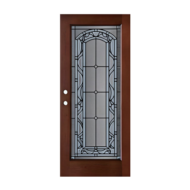 Soundproof Solid Wood Glass Door Factory Wholesale Decorative Glass Interior Door