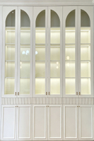 French Arched Glass Wine Cabinet