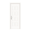 Classic 8 Panel Steel Interior Door Waterproof Embossed Steel Door For Apartment & Hotel Projects
