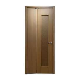 CE Certified Modern Ultra Narrow Frame Bifold Door Custom Project Folding Wooden Door