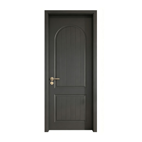  Vintage Black Interior Wooden Door, Custom Color Paint Room Door Wholesale