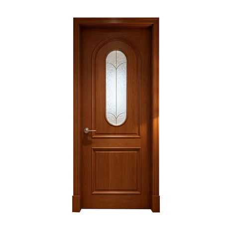 High Quality Waterproof Hotel & Apartment Wooden Door Custom Solid Composite Interior Door Classic Style 