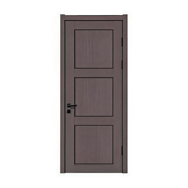 North America Hot Sale Veneer Shaker Door 3 Panel Molded Composite Interior Room Door