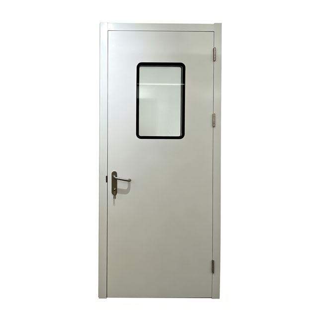  Hour Metal Fire Doors Rated Steel Fire Rated Metal Flush Security Door With UL Hardware