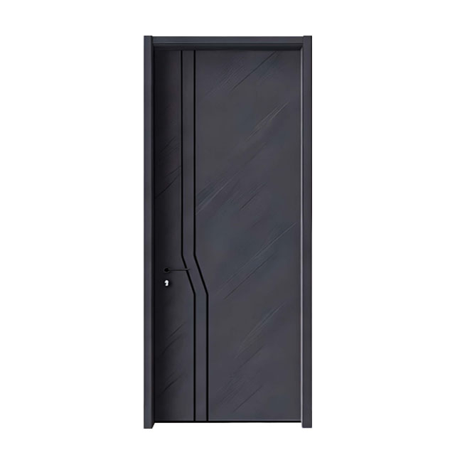 2026 Factory New Designs Cheap Wooden Doors PVC Wood Door for Bedroom Wholesale 